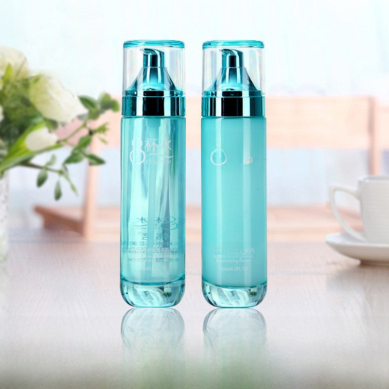 Eight Cups Skincare Toner and Lotion Set