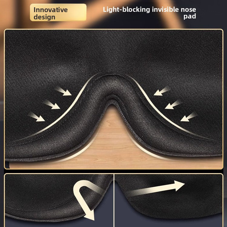 3D Contoured Sleep Mask for Men Women Light Blocking Soft Viscose Fiber Eye Mask with Cute Patterns