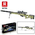 Children Building Block Toy Assembly Model Gun Set for Boys