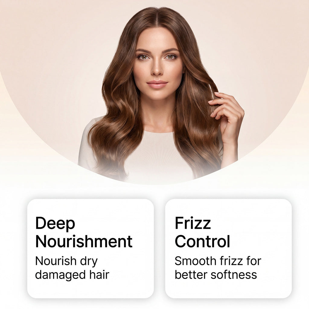 Hair Care Mask for Frizzy Hair Moisturizing and Smoothing
