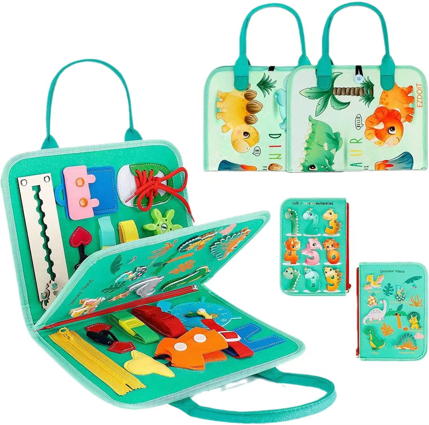 Infant Felt Early Education Learning Board