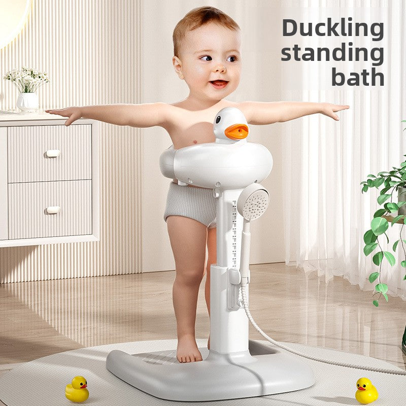 Baby Standing Bath Support Device