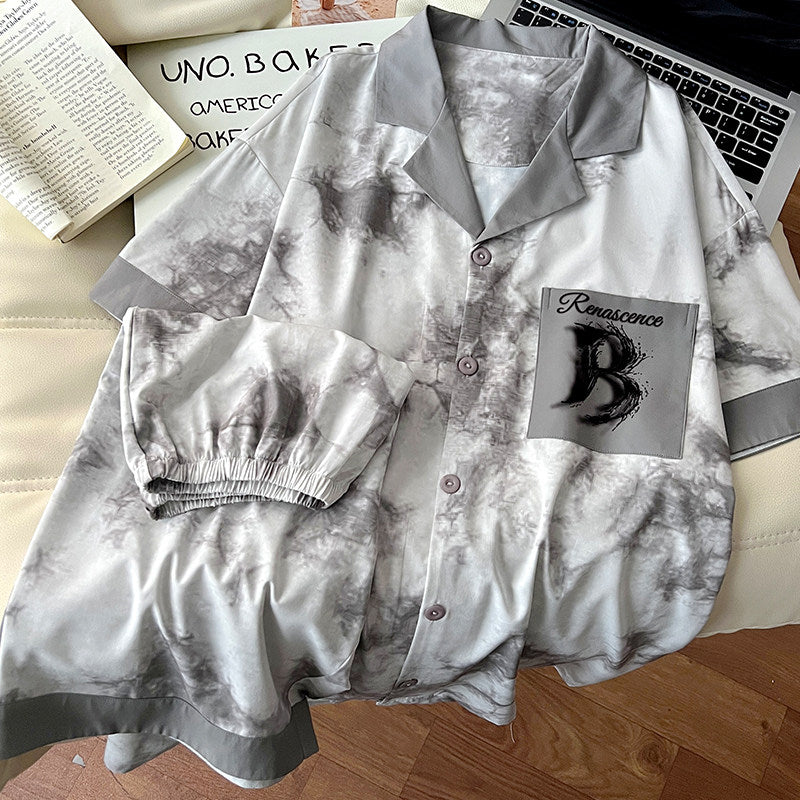 Ice Silk Pajamas for Men