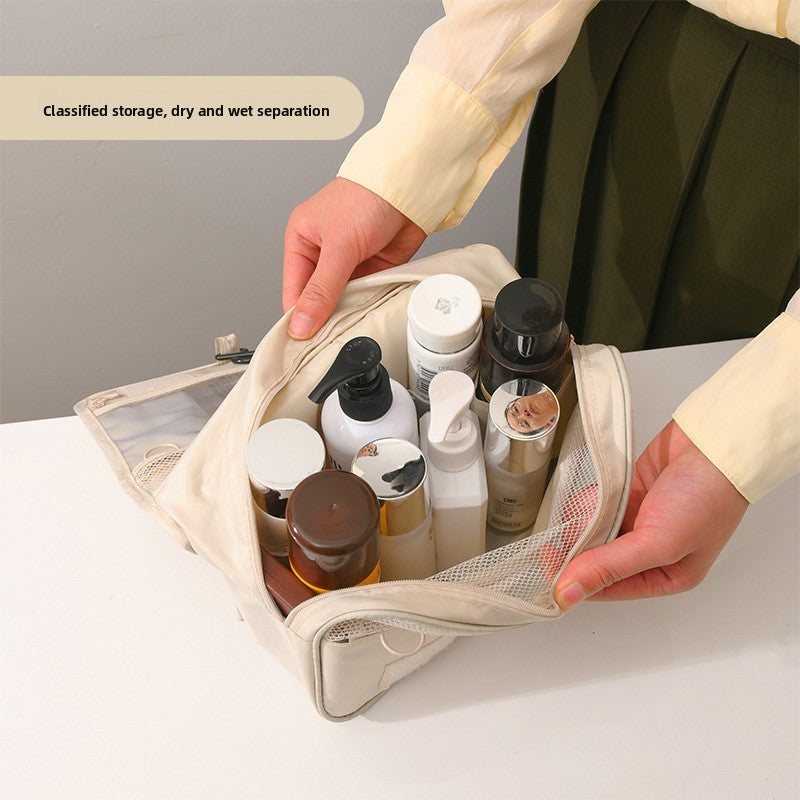Portable makeup bag