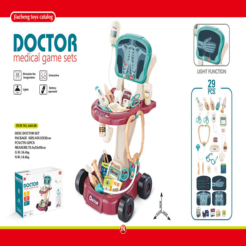 Children Doctor Pretend Play Set