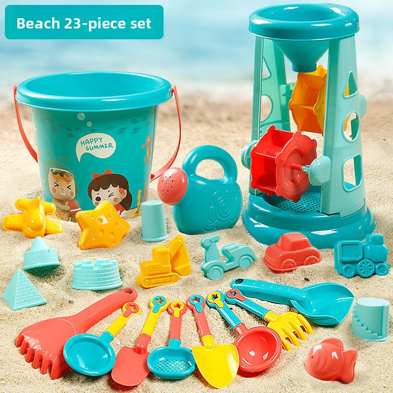 Beach Sand Digging Toy Set for Kids