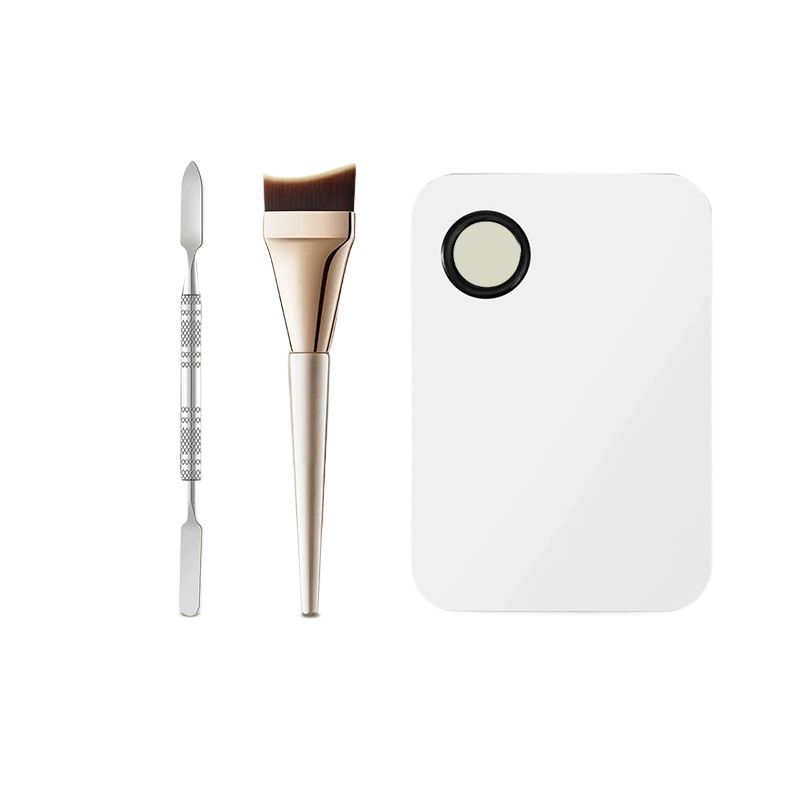 Professional Fishtail Makeup Brush Set with Palette