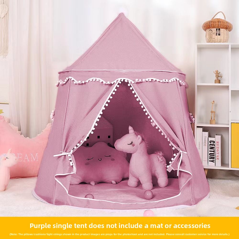 Childrens Fabric Play Tent Indoor Playhouse for Boys Girls