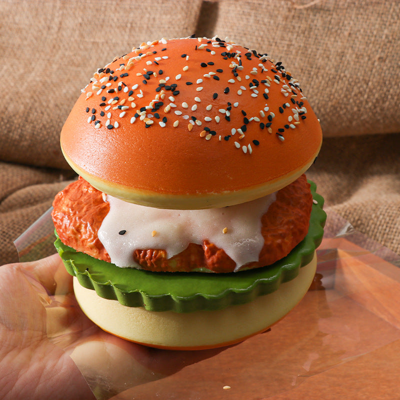 Soft Slow Rebound Hamburger Squishy Toy