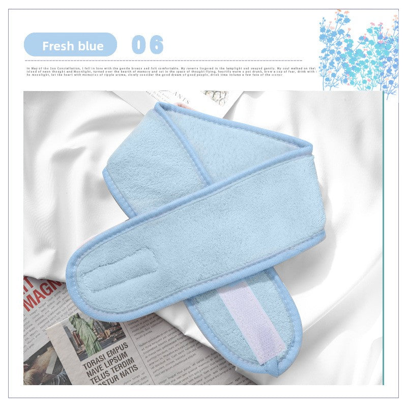 Adjustable Velcro Headband for Sports Yoga and Skincare