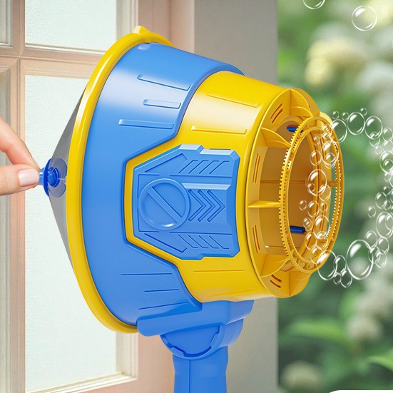 Handheld Air Cannon Bubble Machine for Kids