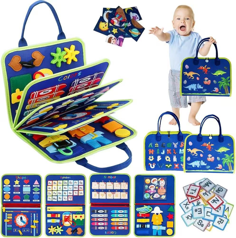 Infant Felt Early Education Learning Board