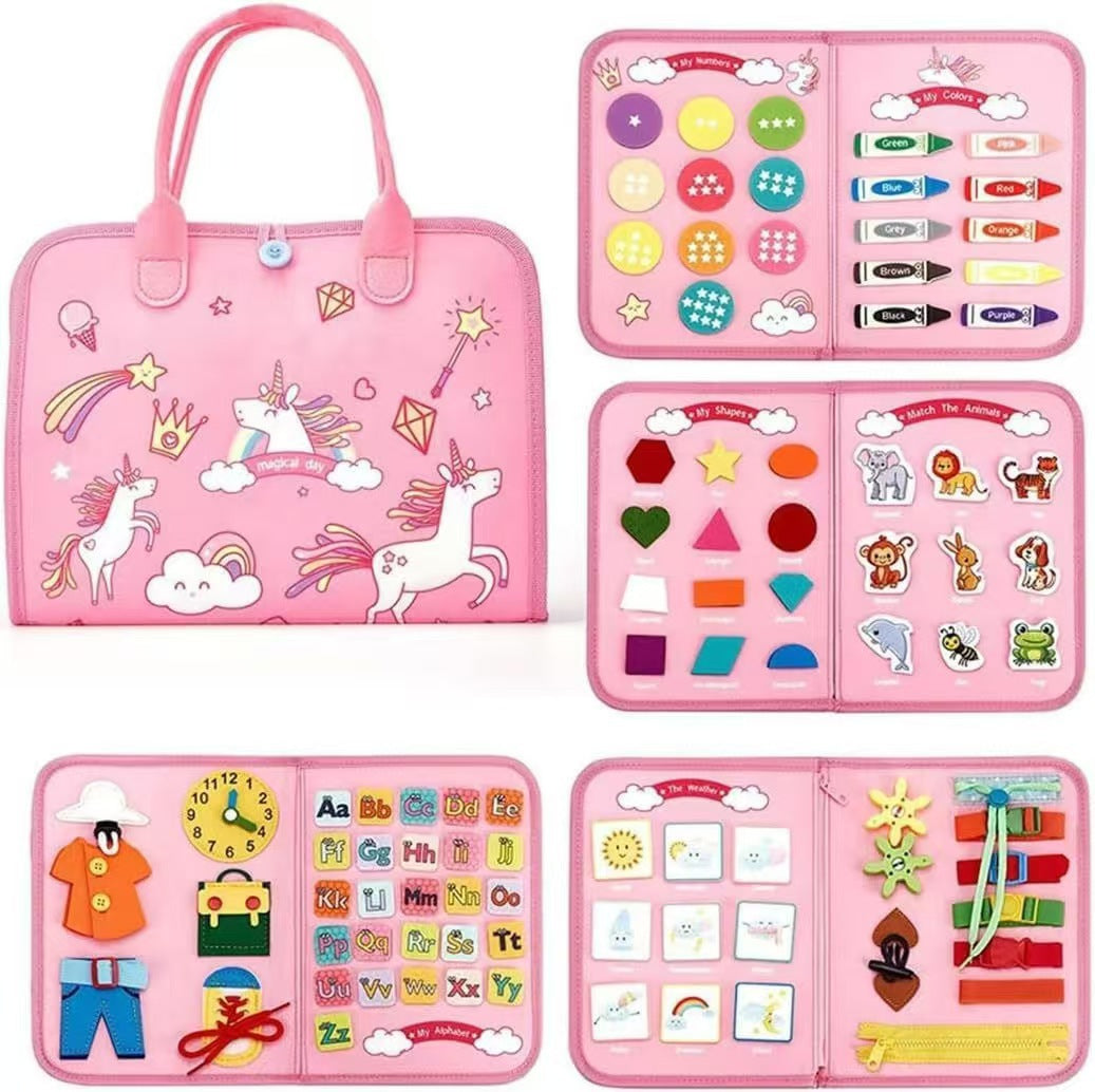 Infant Felt Early Education Learning Board