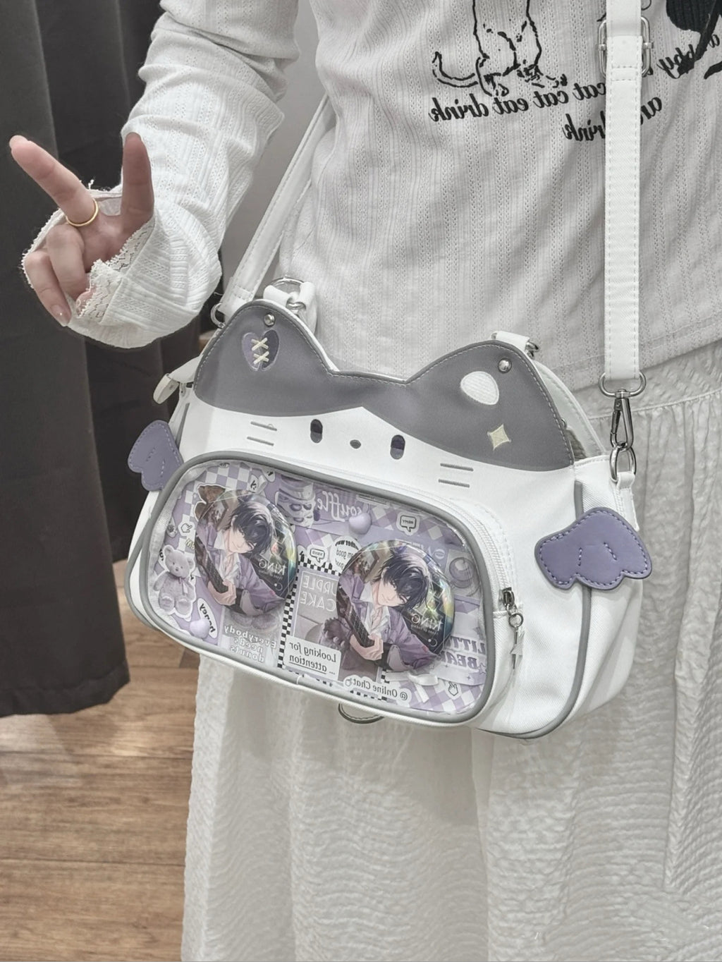Cute Transparent Shoulder Bag