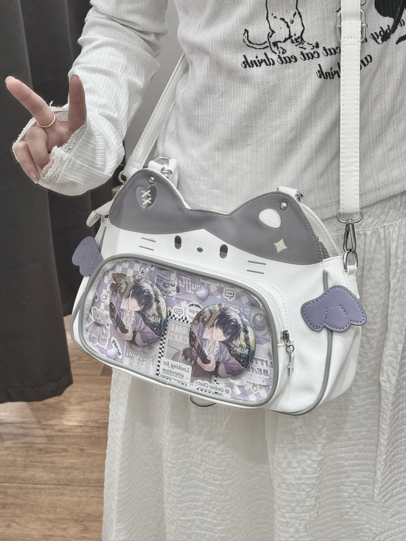 Cute Transparent Shoulder Bag