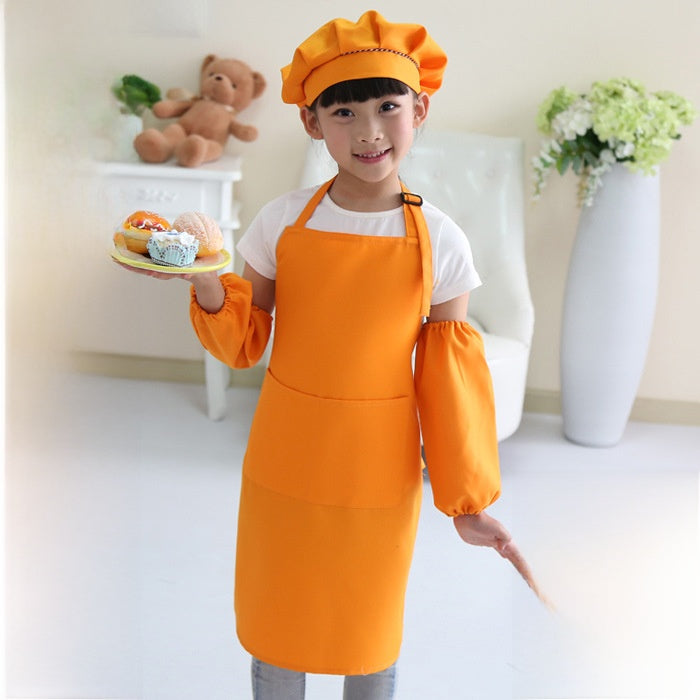 Kids Protective Apron for Painting Cooking