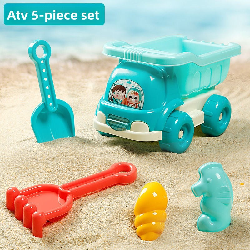 Beach Sand Digging Toy Set for Kids
