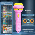 Cartoon Projection Flashlight for Kids Early Education