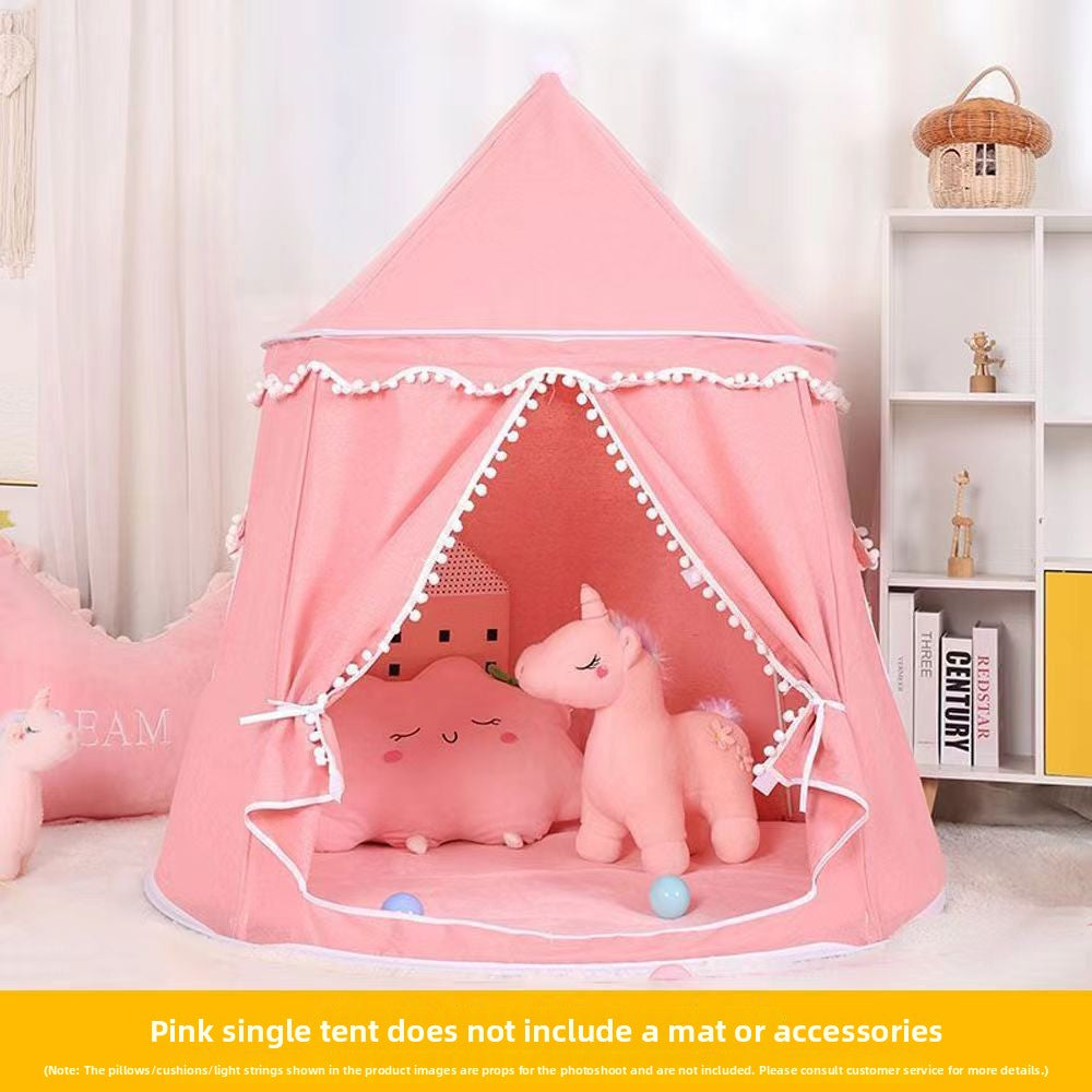 Childrens Fabric Play Tent Indoor Playhouse for Boys Girls