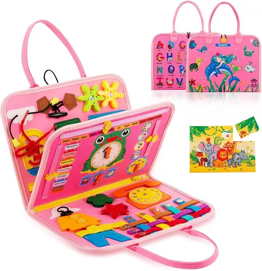 Infant Felt Early Education Learning Board