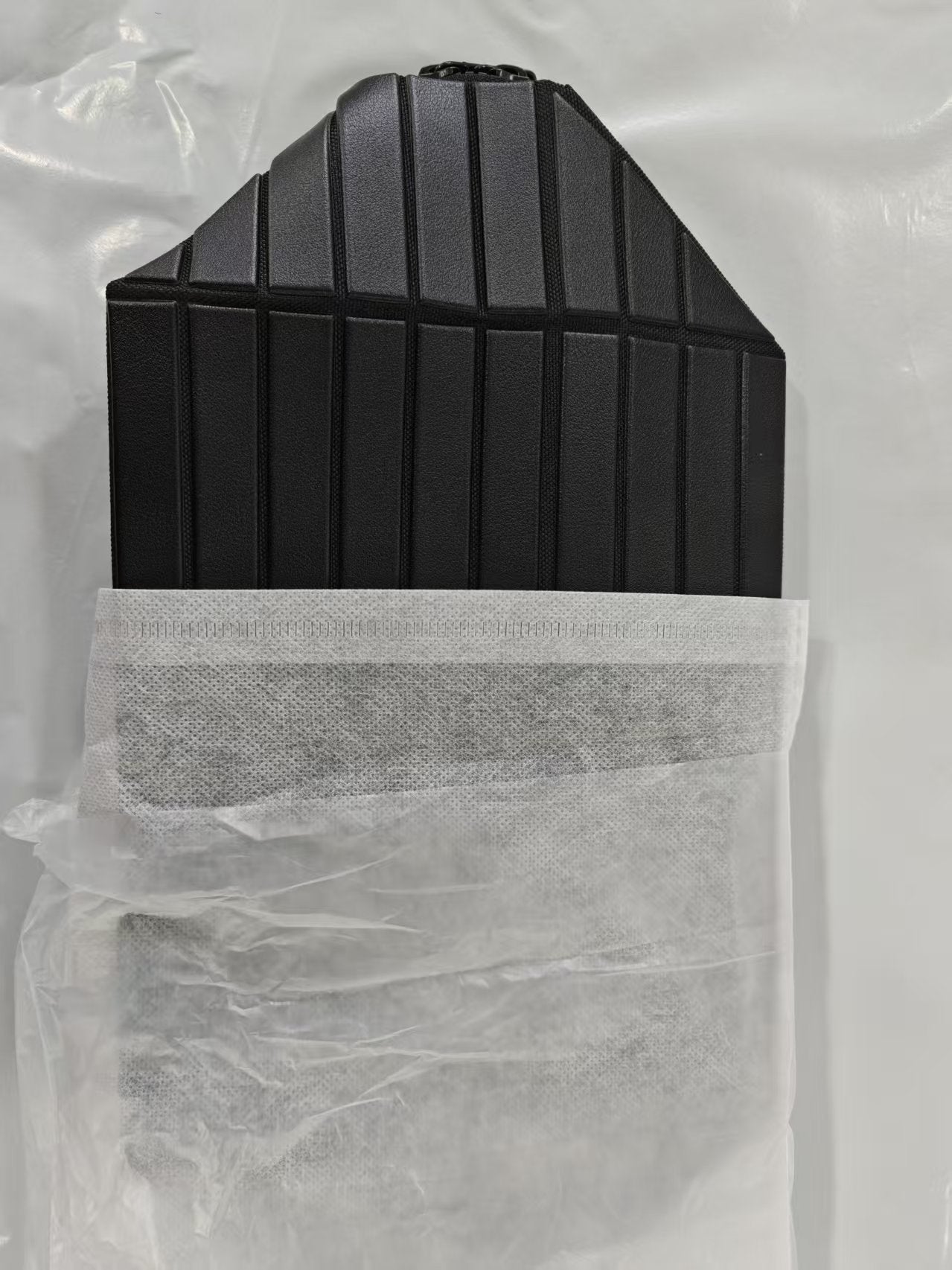 Geometric Stripe Makeup Bag Waterproof Toiletry Organizer