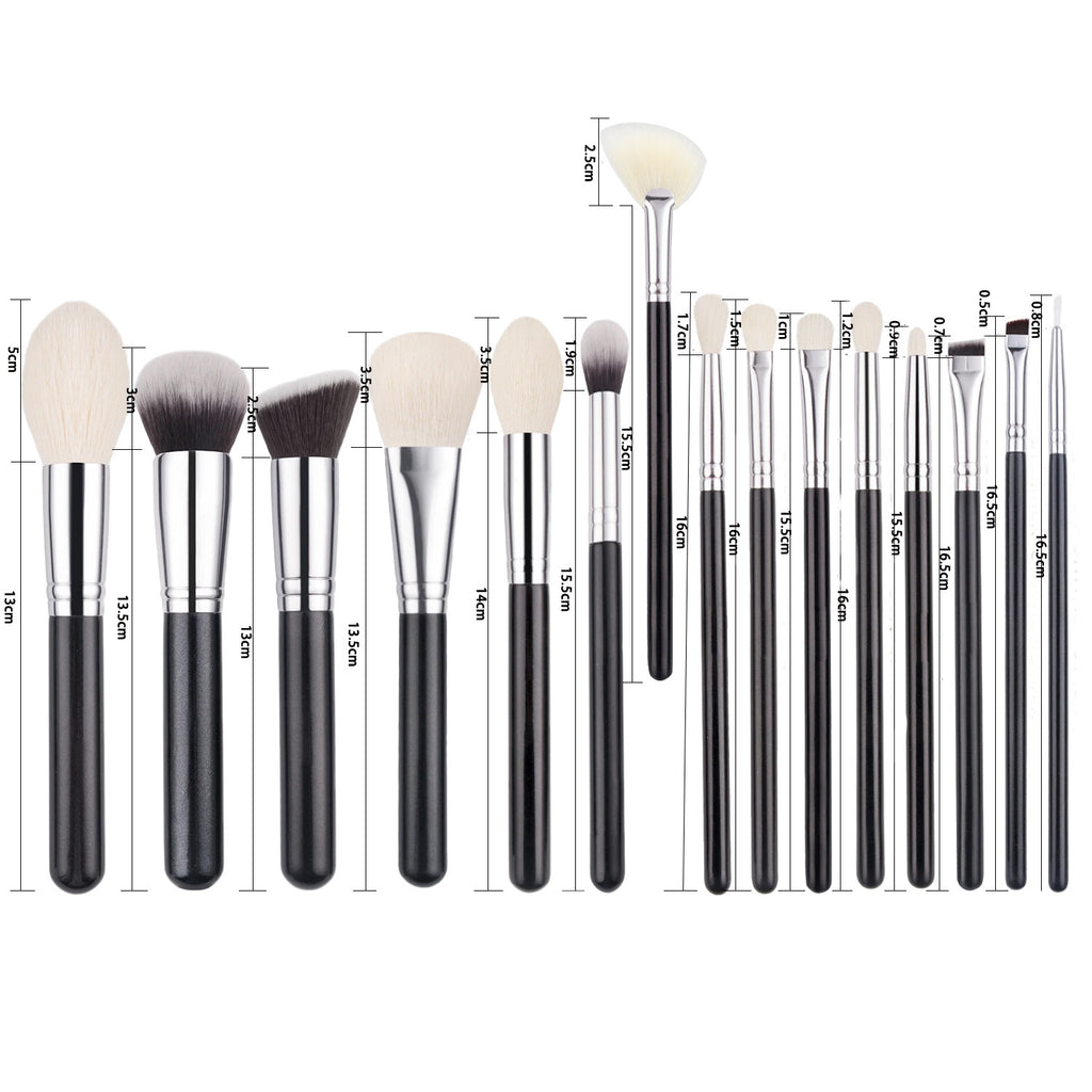 Wool makeup brush