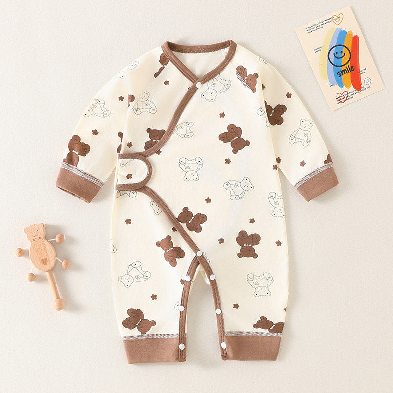 Baby Cotton Jumpsuit Long Sleeve Romper