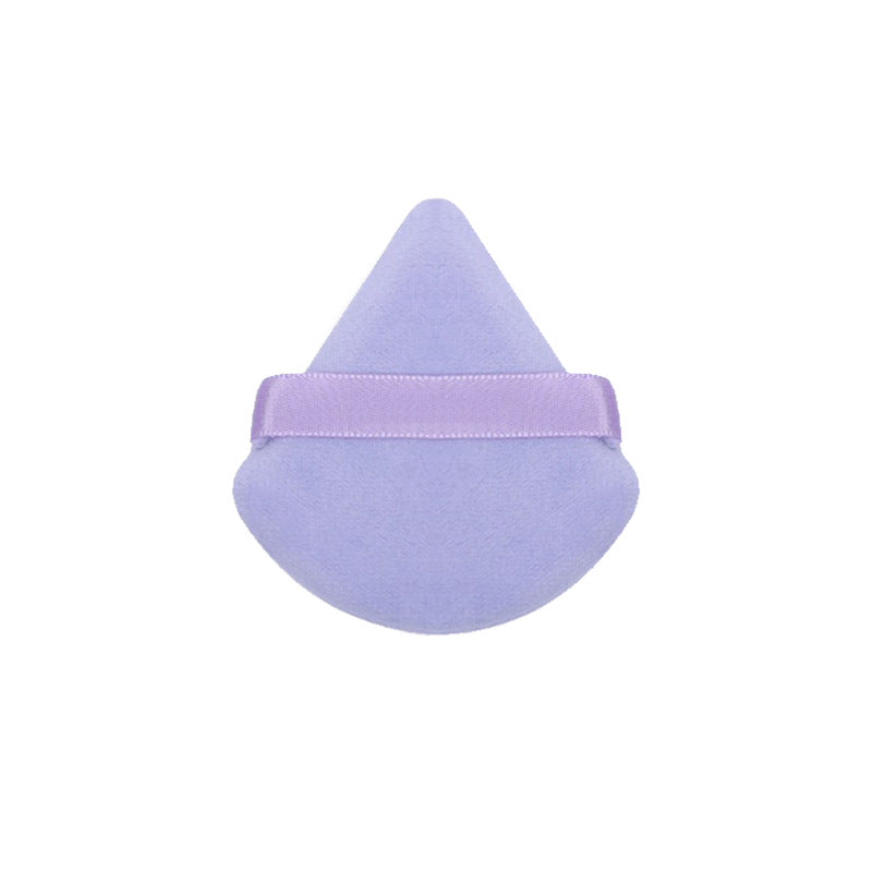 Triangle Powder Puff Powder Puff Fan-shaped Dry and Wet Dual-use Makeup Powder Puff