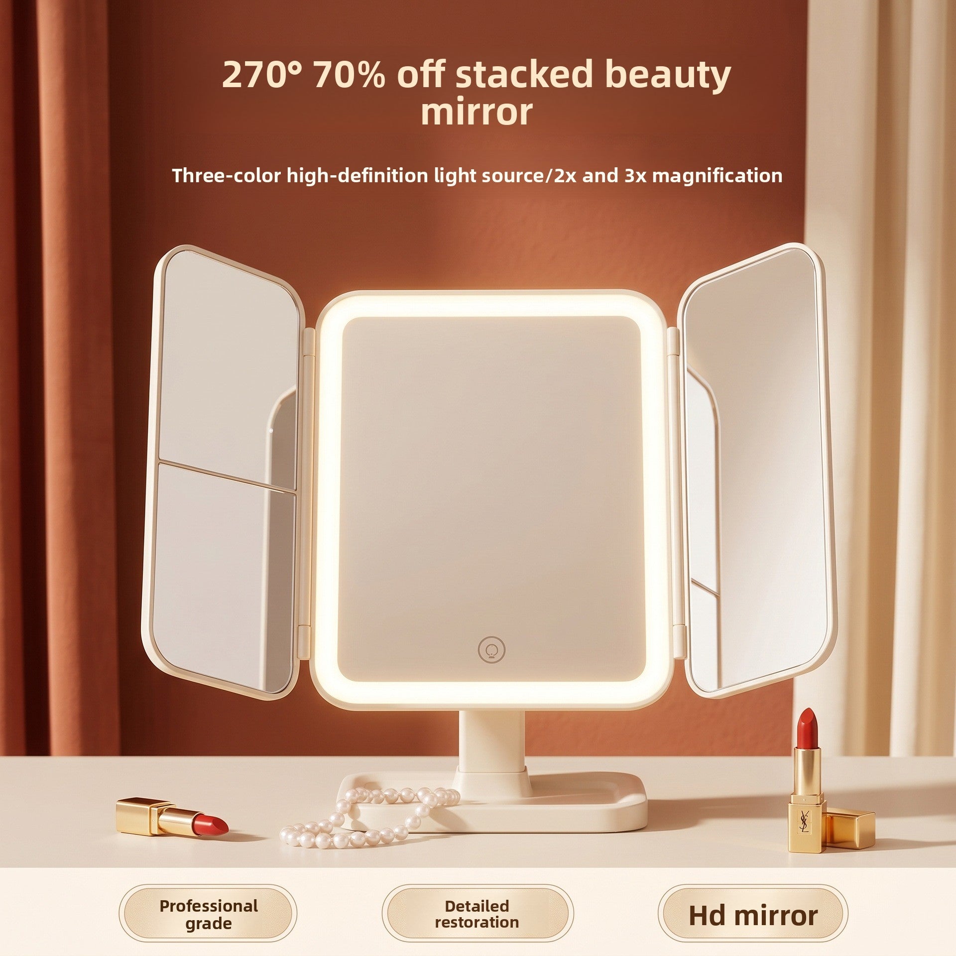 LED Makeup Mirror with Lights