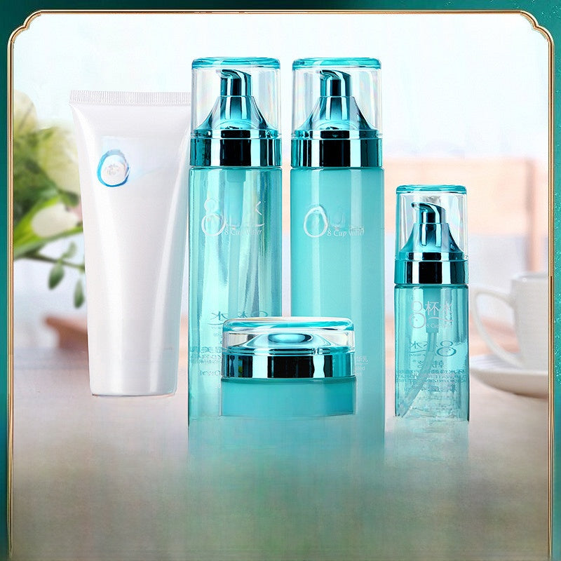 Eight Cups Skincare Toner and Lotion Set