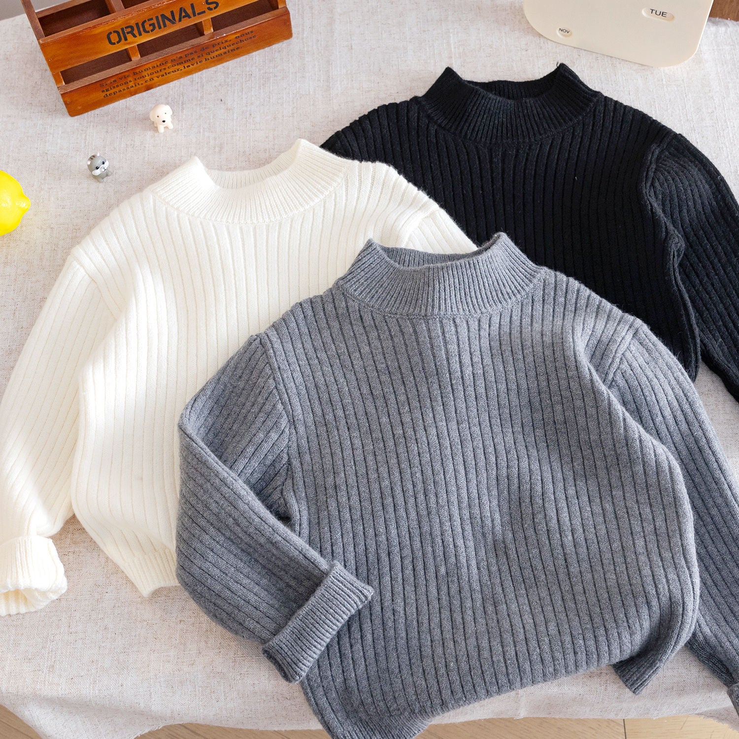 Kids Knit Pullover Sweater