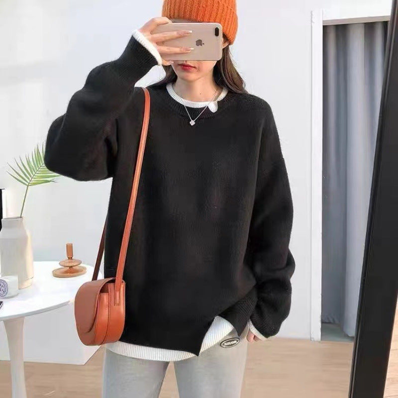 Cashmere Loose Sweater Sheep Wool Loose Sweater