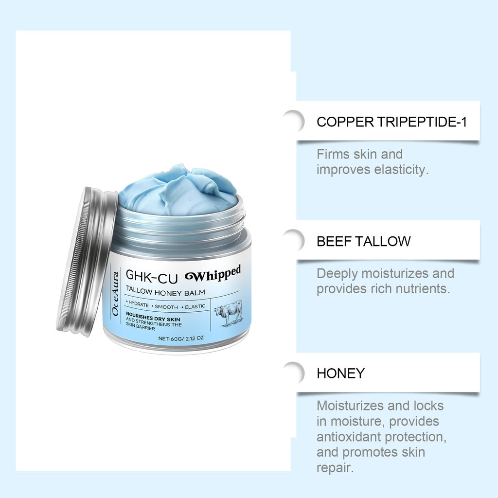 Oceaura Beef Tallow Honey Skincare Balm