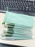 13- Brush Set: Eyeshadow Brushes and Blush BrushesPiece Makeup