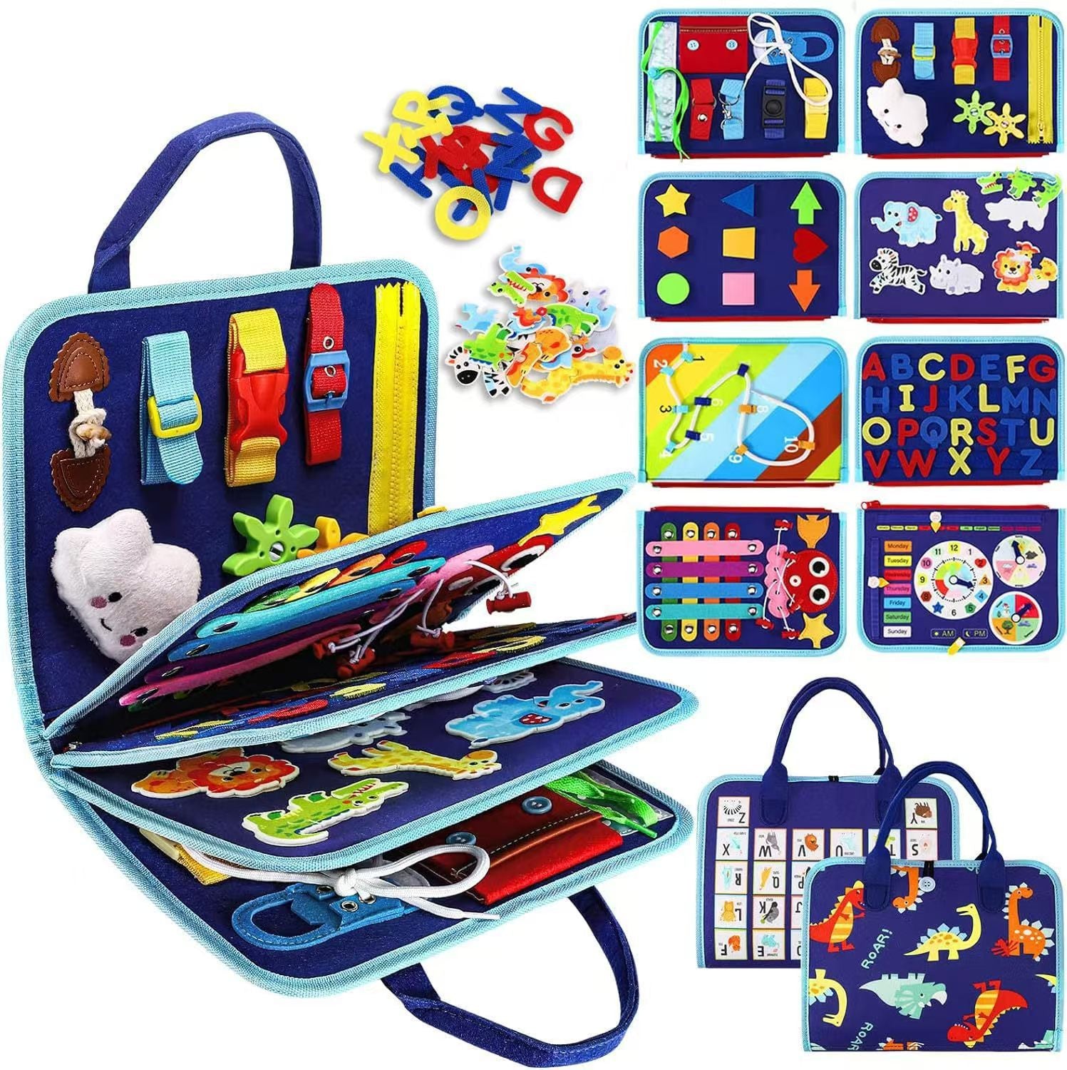 Infant Felt Early Education Learning Board