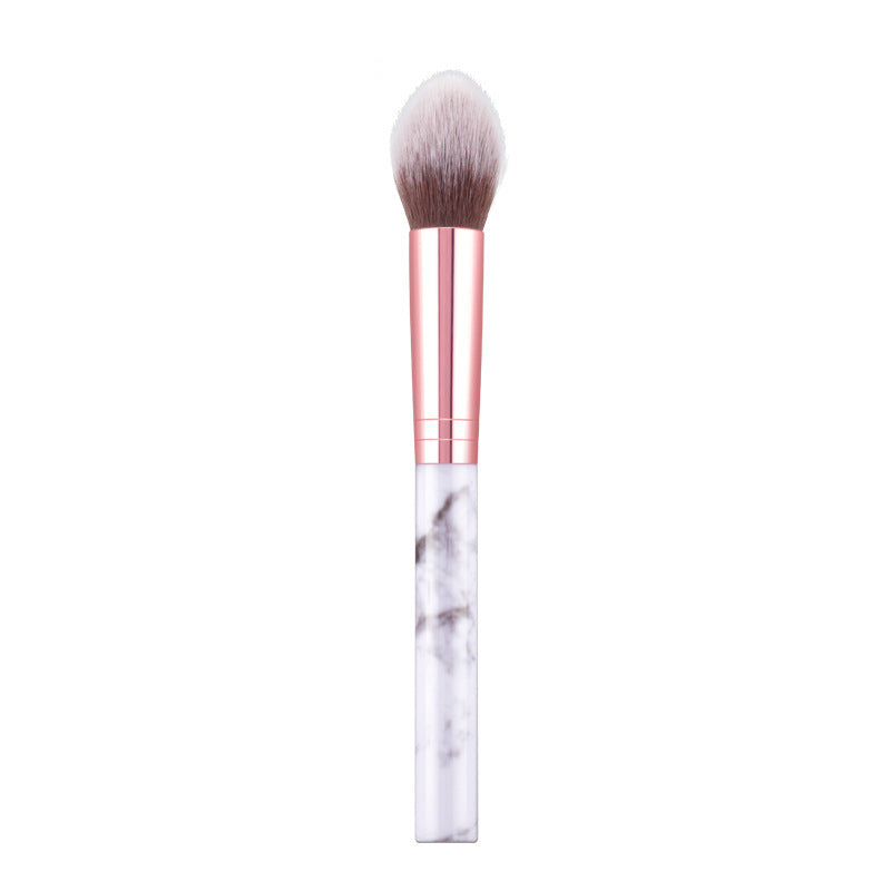 Marble Makeup Brush for Blush and Powder