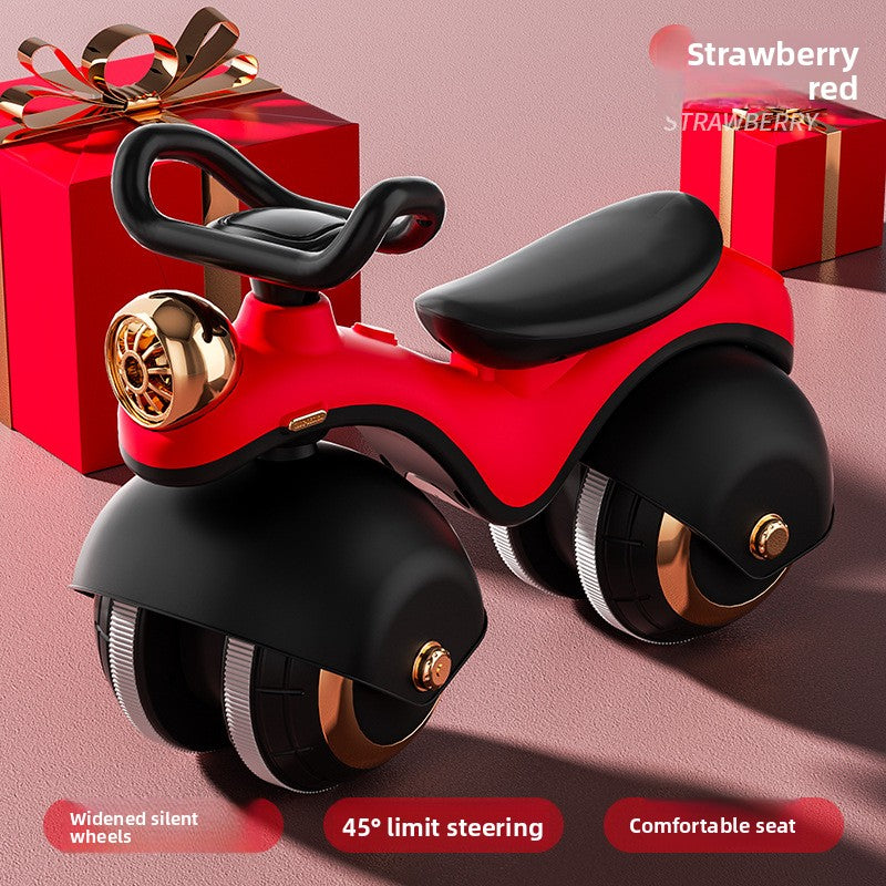 Kids Balance Bike with Lights and Music