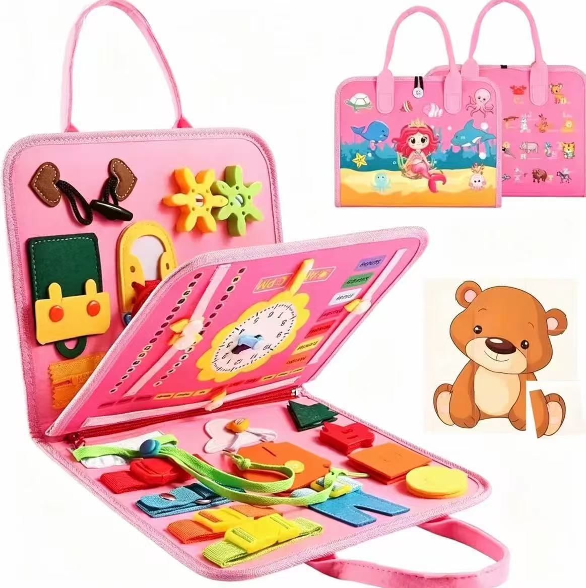 Infant Felt Early Education Learning Board