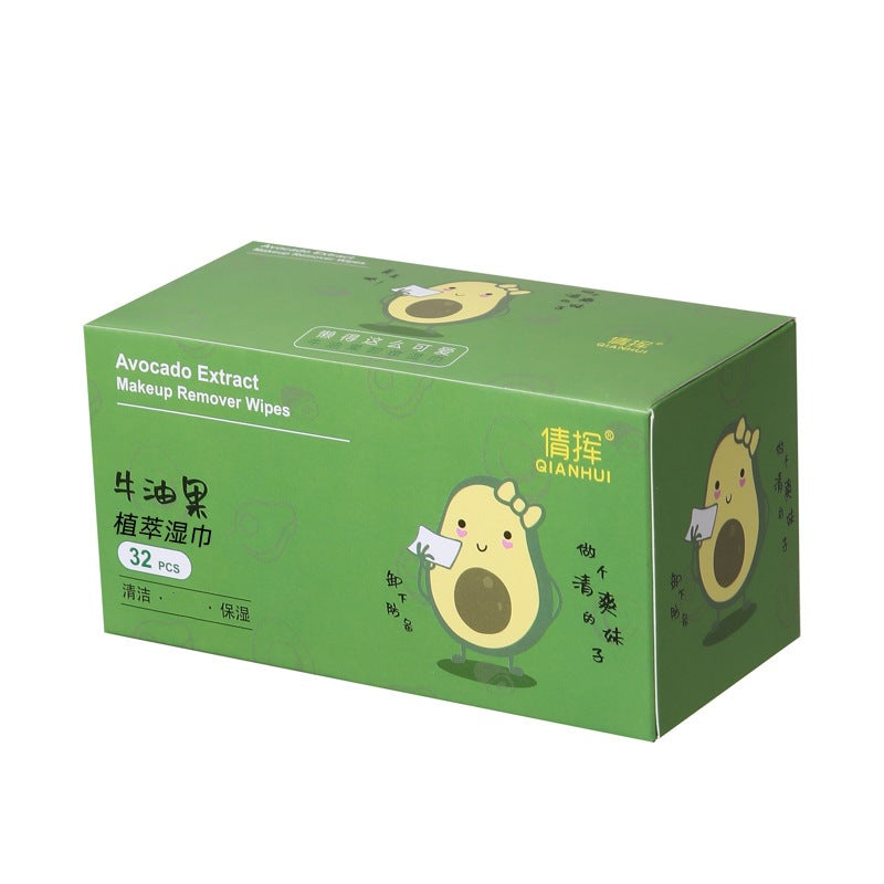 Avocado Makeup Remover Cleansing Wipes