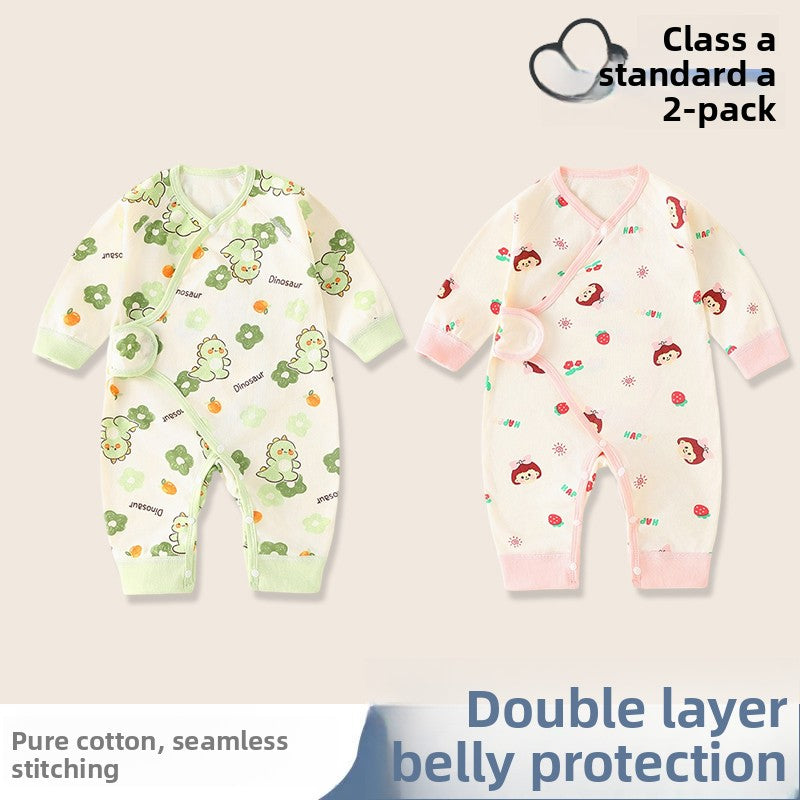 Baby Cotton Jumpsuit Long Sleeve Romper