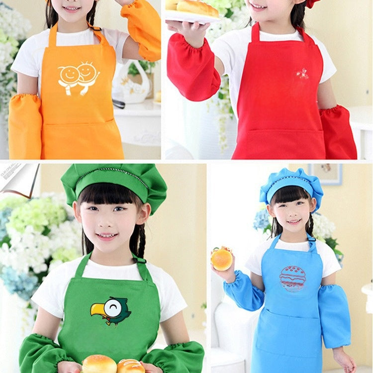 Kids Protective Apron for Painting Cooking