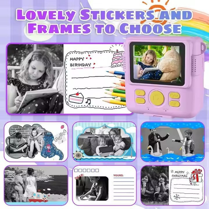 Kids Instant Print Camera