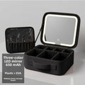 LED Lighted Makeup Bag with Mirror