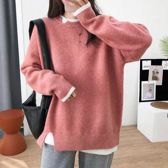 Cashmere Loose Sweater Sheep Wool Loose Sweater