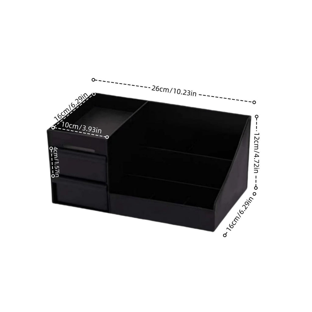 Drawer-Type Makeup Box, Dressing Table, Desktop Cosmetics Storage Box,