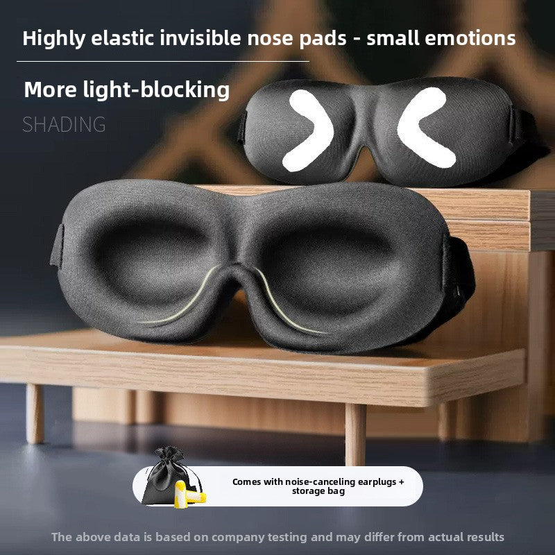 3D Contoured Sleep Mask for Men Women Light Blocking Soft Viscose Fiber Eye Mask with Cute Patterns