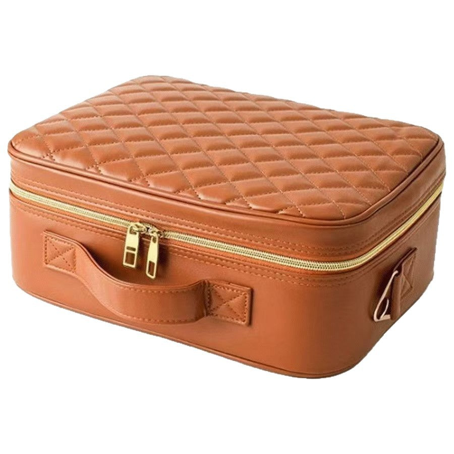 LED Illuminated Makeup Box with Mirror