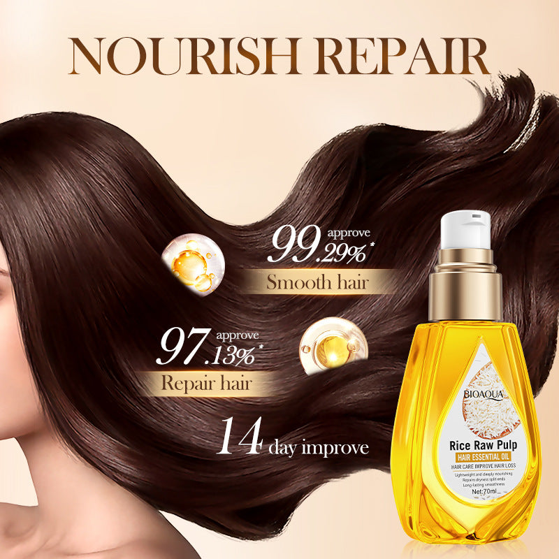 Rice Puree Soft Repair Hair Care Essential Oil Conditioner