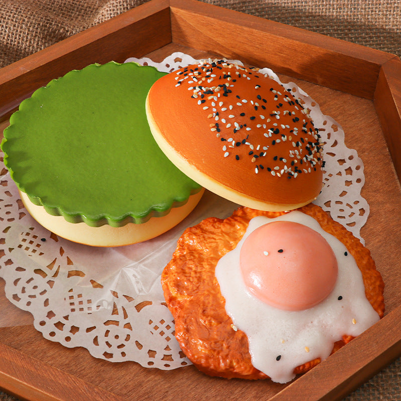 Soft Slow Rebound Hamburger Squishy Toy