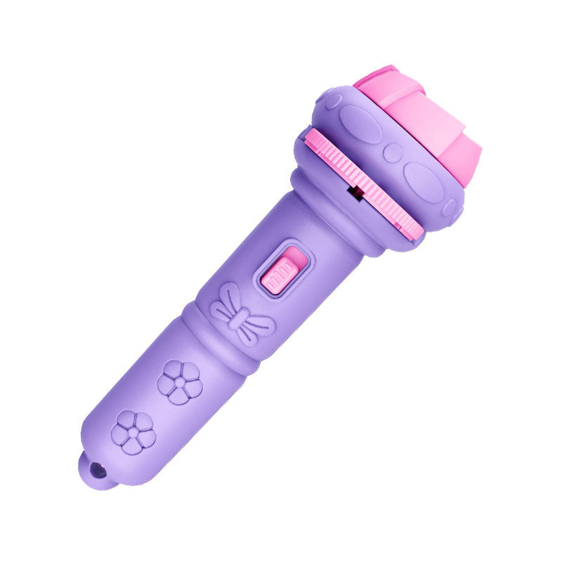 Cartoon Projection Flashlight for Kids Early Education
